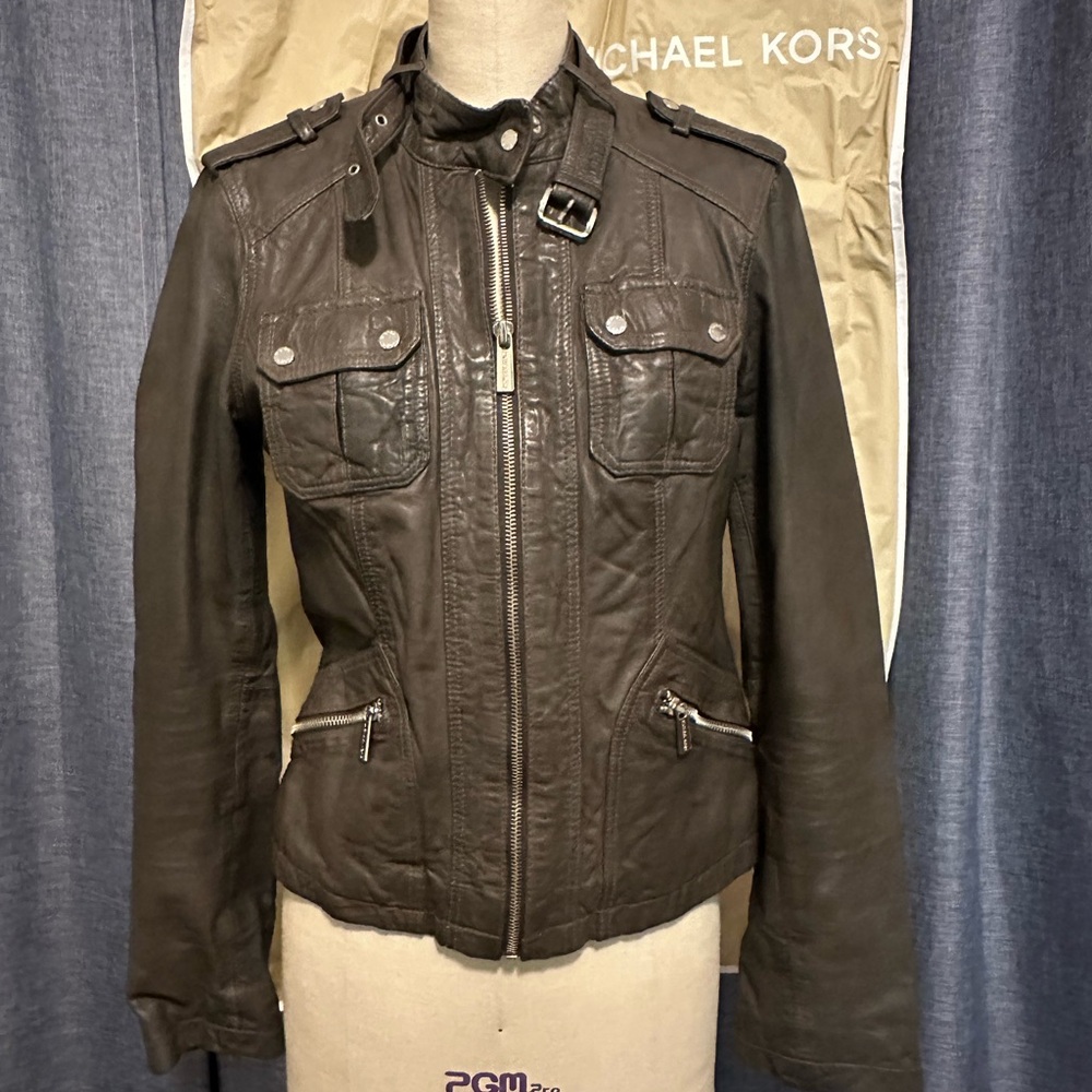 Michael Kors Women's Leather Jacket